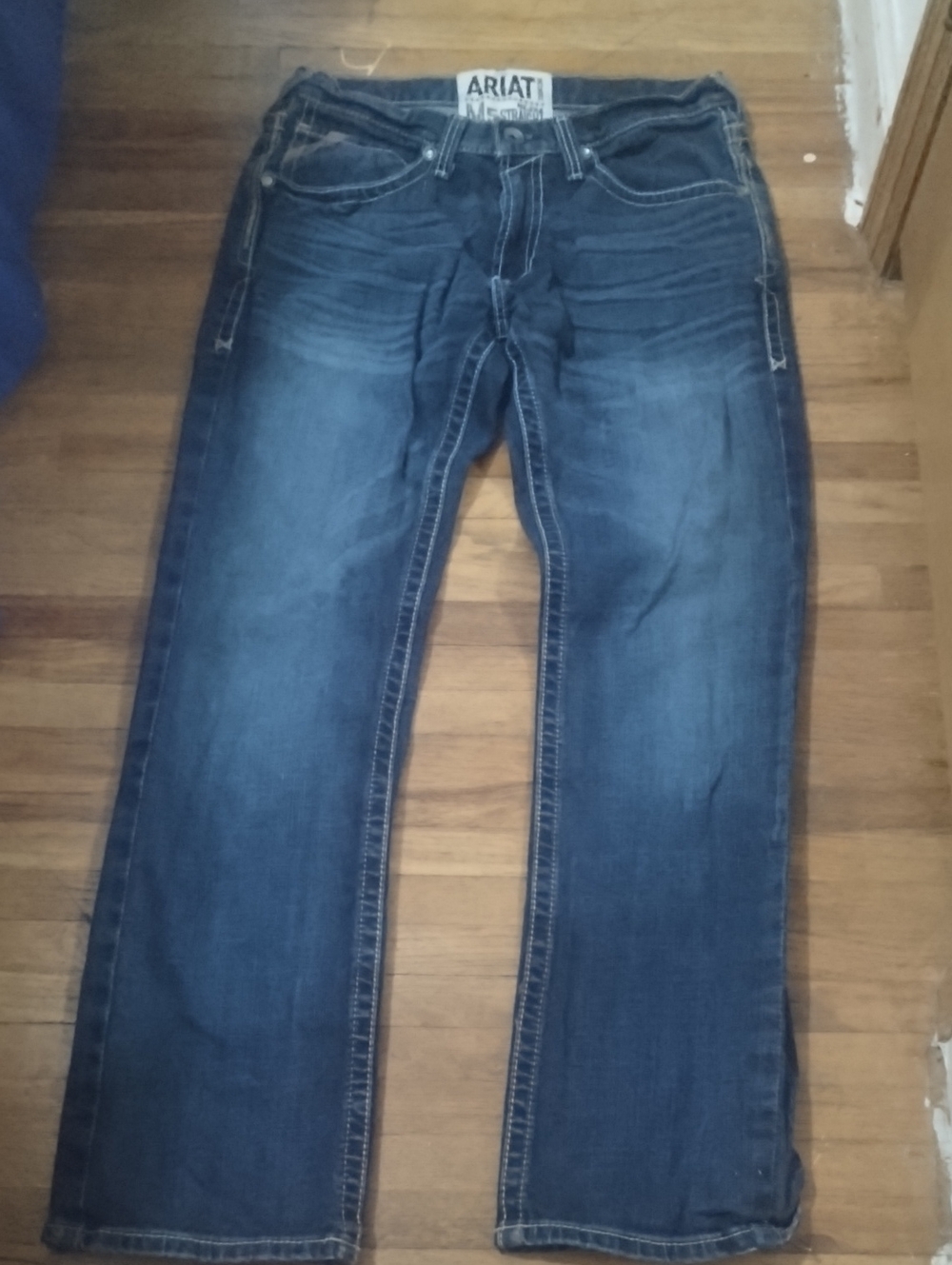Ariat Men’s Blue Relaxed Fit Jeans